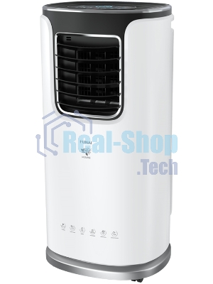 Кондиционер мобильный FUNAI JASMINE MAC-JS30CON03 9500 BTU, 20 м², 55 дБ, охлаждение, осушение, белый