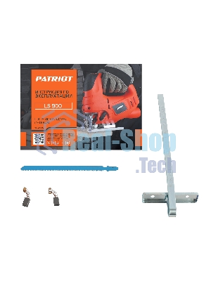 Лобзик PATRIOT LS 900, мощность 800 Вт, макс толщина дерева 100мм