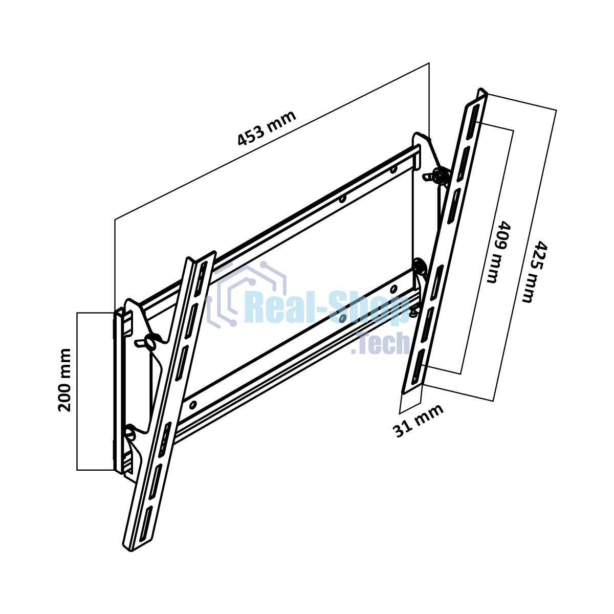Кронштейн LE'STER LST-401.01 ТВ 10