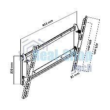 Кронштейн LE'STER LST-401.01 ТВ 10