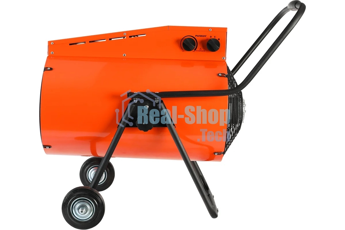 Тепловентилятор Patriot PT-R 24, оранжевый/черный, 24 кВт, 380В, терморегулятор