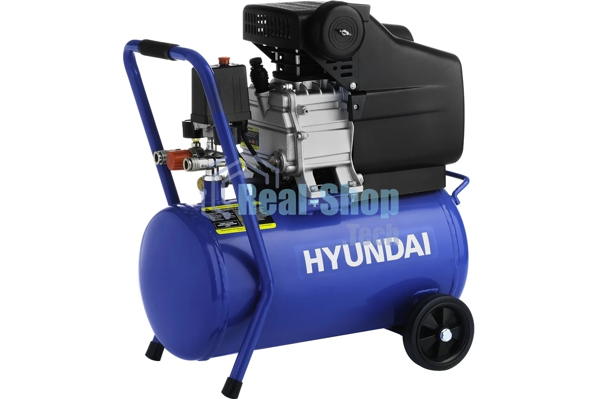 Компрессор поршневой Hyundai HYC 2324 масляный 230л/мин 24л 1500Вт