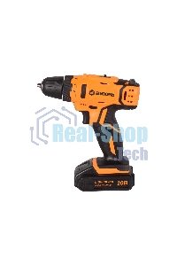 Дрель-шуруповерт аккумуляторная Вихрь ДА-20Л-2К 72/14/21, Аккумуляторная, 20В, 2 АКБ, Кейс