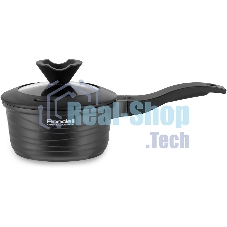 Ковш Rondell Walzer RDA-764, 1.3л, 16см, с крышкой, черный