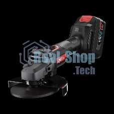 Угловая шлифовальная машина аккумуляторная Deli DC601, (2АКБ*4А·ч + ЗУ, 20В, 115мм, М14, 3500/6000/8500об/мин, сумка)