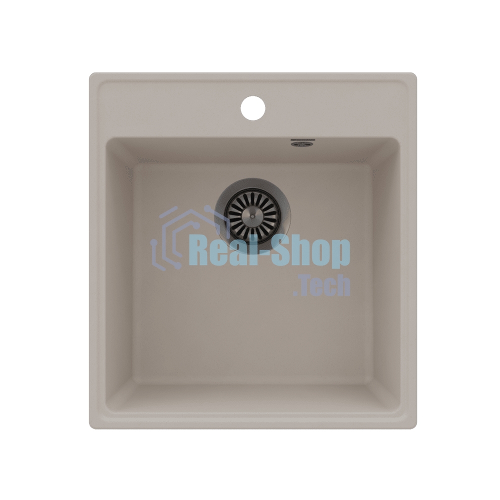 Кухонная мойка Maunfeld Perla 460 MFQS-460LBG светло-бежевый