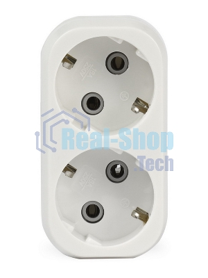 Разветвитель Smartbuy (SBE-16-A02-2z) 2 гнезда белый