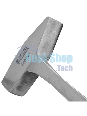 Молоток слесарный Denzel 800 г, цельнометаллический, двухкомпонентная рукоятка