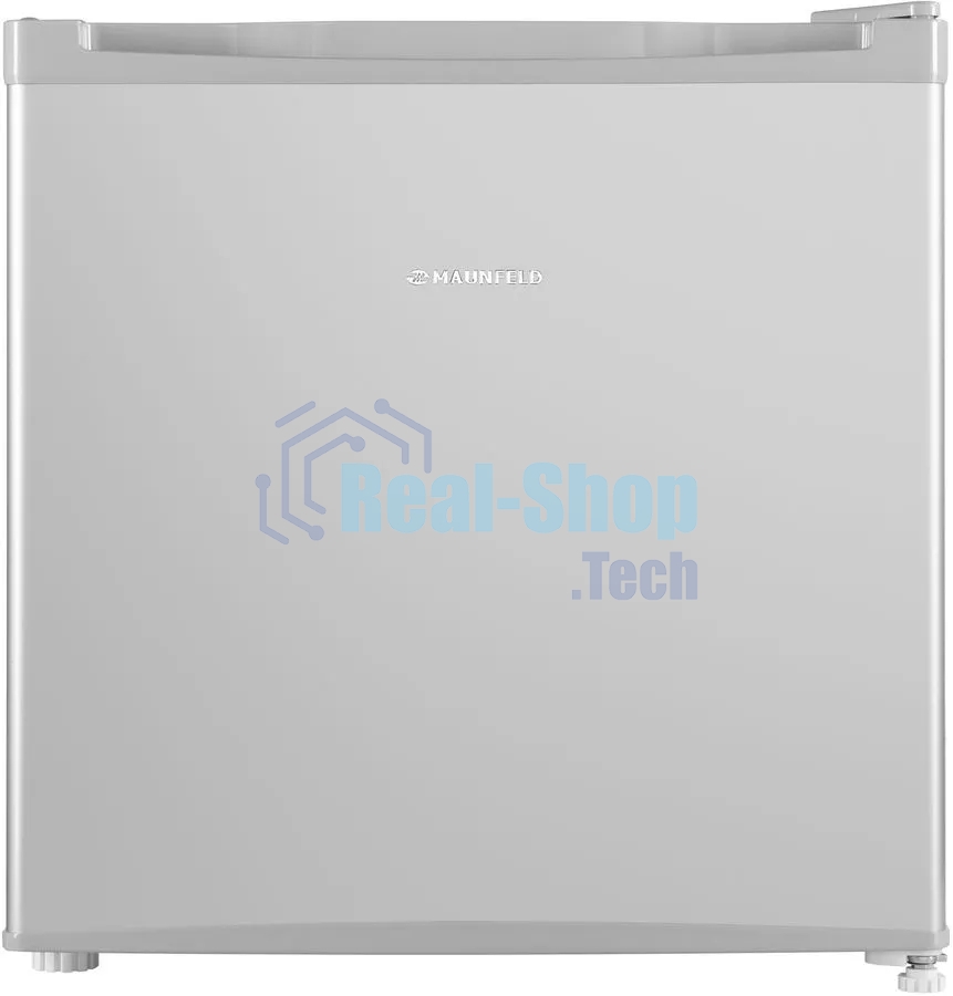 Холодильник Maunfeld MFF50SL серебристый матовый однокамерный 46л, De Frost