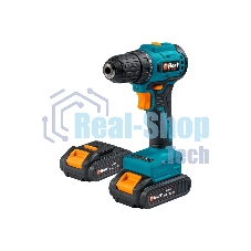 Дрель-шуруповерт Bort BAB-21-BLK, Аккумуляторная, 21В, 2 АКБ, Кейс