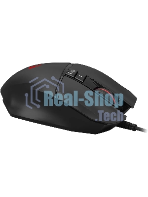 Мышь проводная A4Tech Bloody W65 Max Mini черный, 12000 dpi, USB, кнопки - 9