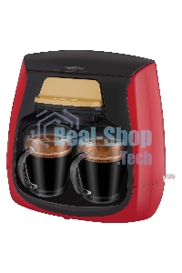 Кофеварка капельная Sencor SCE 2101RD красный, исп. кофе - молотый, 0.3 л. 500 Вт.