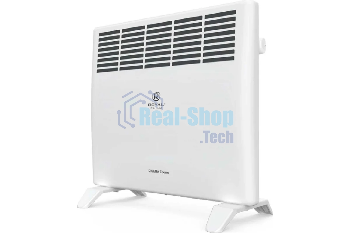 Конвектор Royal Clima REC-RE1000M белый, 1000 Вт, 15 м2, термостат