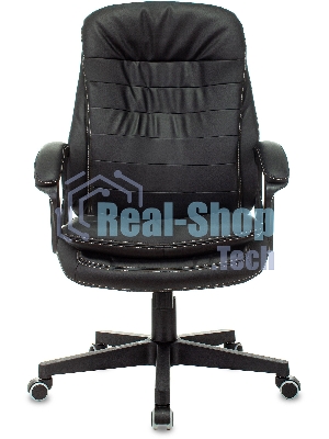 Кресло Бюрократ T-9950LT/BLACK черный, экокожа