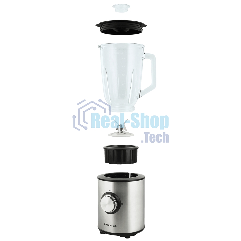 Блендер стационарный Maunfeld MBL.1000S нержавеющая сталь, 1000 Вт