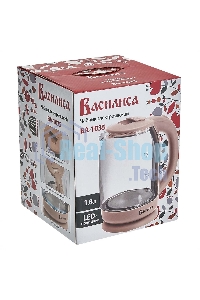 Чайник электрический ВАСИЛИСА ВА-1035 бежевый