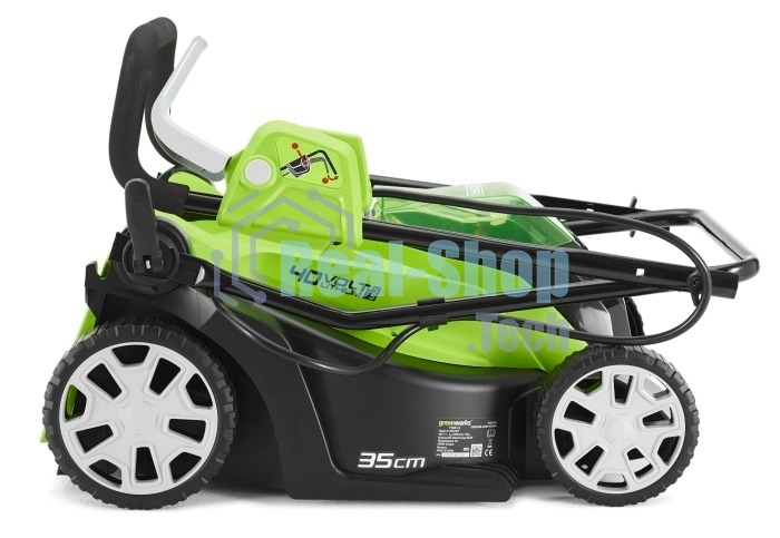 Газонокосилка аккум.GREENWORKS 2501907UA40В 35 см (в компл. 1 аккум 40В 2 А/ч + ЗУ)