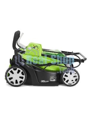 Газонокосилка аккумуляторная Greenworks 2501907UA, 40 В, 2 Ач