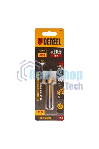 Зенковка конусная Denzel под М10, HSS, по металлу, цилиндрический хвостовик