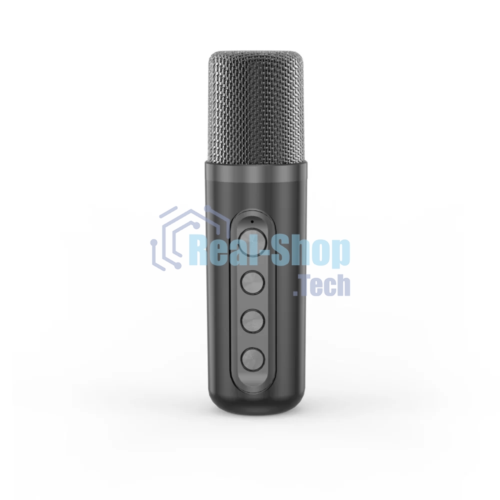 Переносная караоке система TRS2404 iconBIT K802B Колонка 10Вт, 2 микрофона Bluetooth, аккумулятор в колонке 3000mAh и микрофонах, 22.3*9.6*15.7CM/16*10*20.2CM, черный