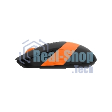 Комплект клавиатура+мышь A4Tech FStyler FG1010 беспроводной, USB, 2000 DPI, чёрный/оранжевый