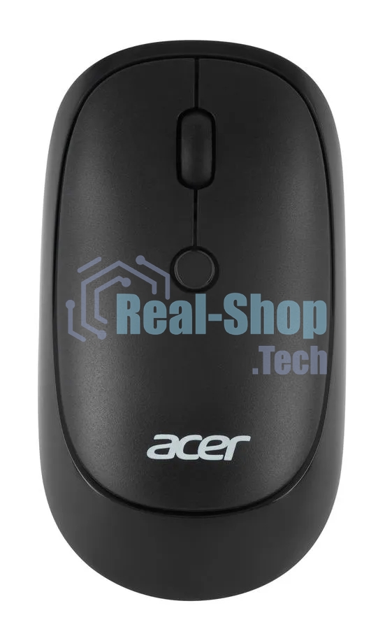 Мышь беспроводная Acer OMR137 черный, 1600 dpi, радиоканал, USB, кнопки - 4
