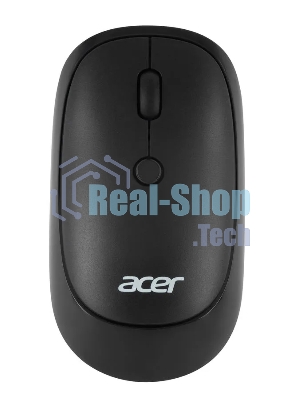 Мышь беспроводная Acer OMR137 черный, 1600 dpi, радиоканал, USB, кнопки - 4