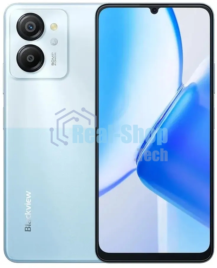 Смартфон Blackview Color 8, 8/256Gb, голубой