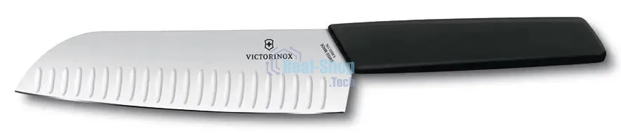 Набор ножей кухонных Victorinox Swiss Modern Cutlery Block (6.7186.63) компл.: 6предм. черный карт.коробка