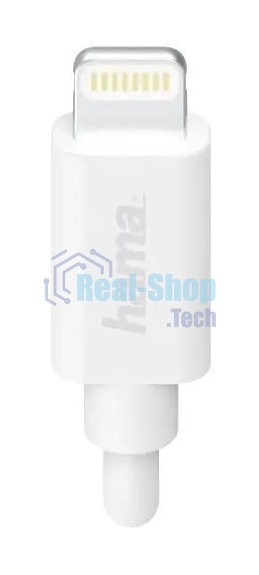 Автомобильное зарядное устройство Hama H-183291 1A кабель Apple Lightning белый