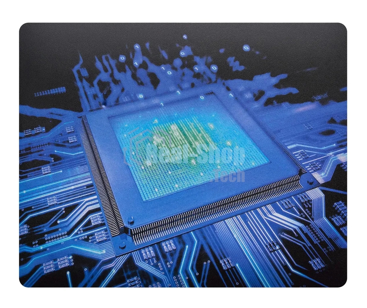 Коврик для мыши Buro BU-R51768 рисунок/процессор