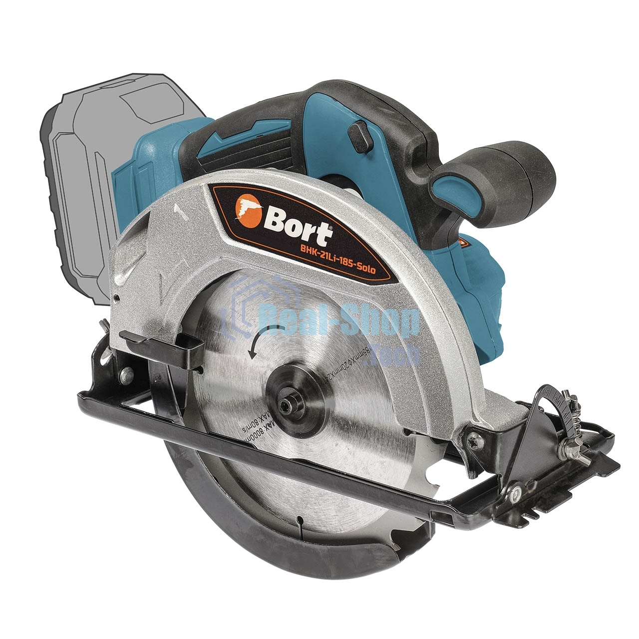 Пила циркулярная аккумуляторная Bort BHK-21Li-185 Solo (без АКБ и ЗУ)