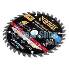 Пильный диск по дереву Denzel ф165 х 20 мм, 36 зубьев 733247