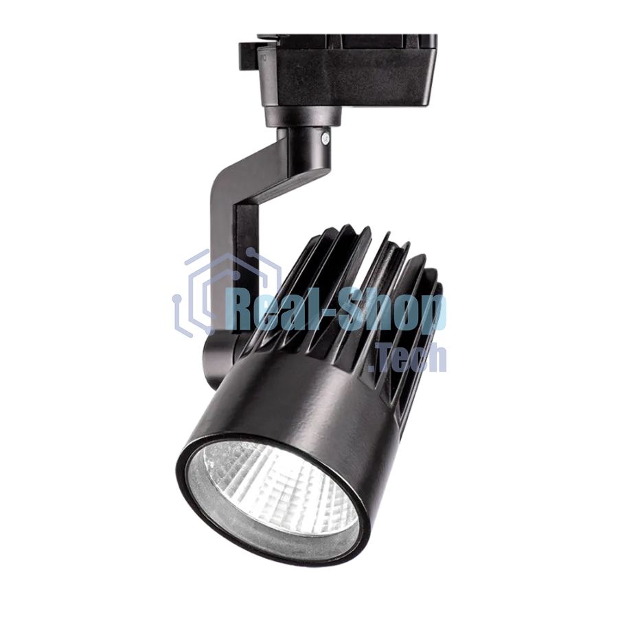 Прожектор светодиодный JazzWay трековый PTR 0130-2 30w 4000K 24° BL черный IP40
