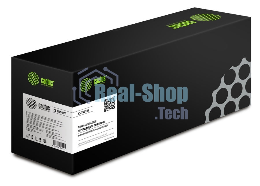 Картридж лазерный Cactus CS-TN910Y желтый (9000 стр.) для Brother HL-L9310CDW/Brother MFC-L9570CDW