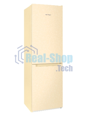 Холодильник Nordfrost NRB 162NF ME бежевый мрамор двухкамерный 205/105 л морозилка снизу