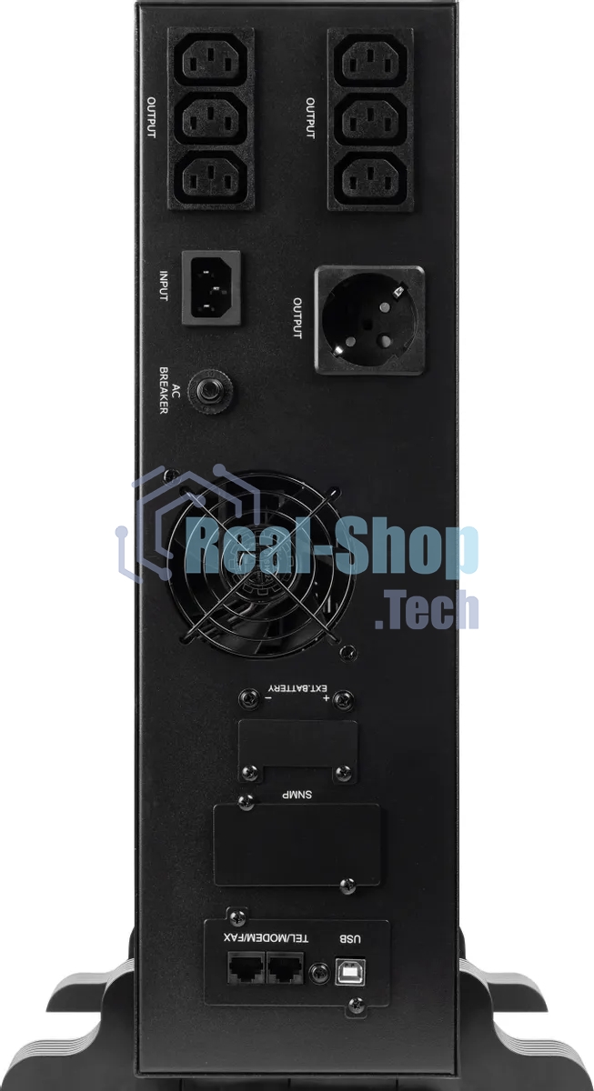 Источник бесперебойного питания Smartwatt Data 1600Вт 2000ВА черный