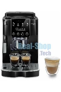 Кофемашина автоматическая DeLonghi ECAM 220.21 B черный, исп. кофе - молотый/зерновой, 1.8 л, 1450 Вт, 15 Бар.