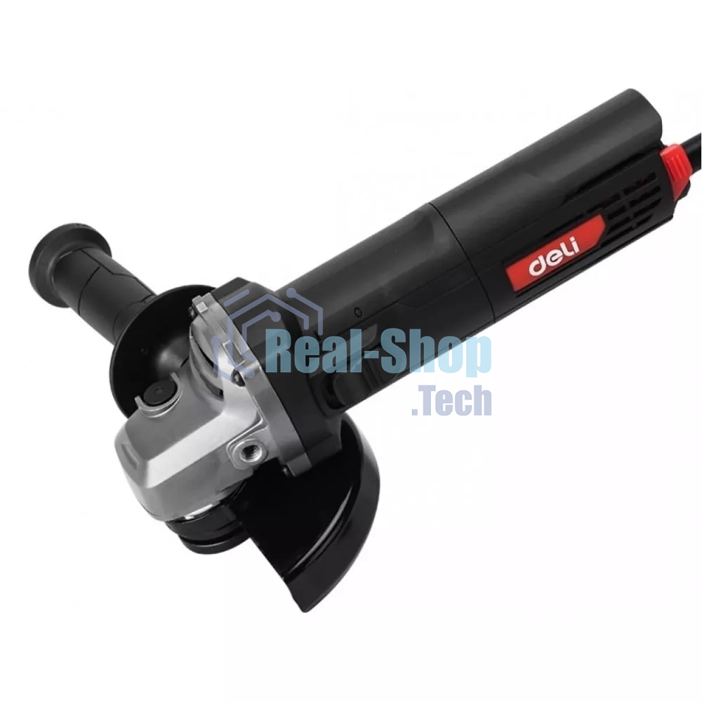 Угловая шлифовальная машина Deli DE-JM125-4E (890Вт, 125мм, 12000об/мин, картон)