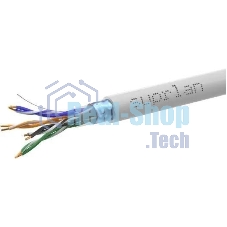 Кабель информационный Suprlan Median 01-1033-1, cat.5e FTP 4X2X24AWG PVC внутренний 305м, серый