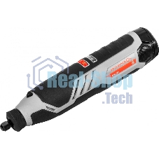 Прямошлифовальная машина (гравер) ИНТЕРСКОЛ АГМ-12Э аккум. АПИ-Т (Li-ion, кейс, 2 аккум., 2,0 Ач, ЗУ, набор 58 пр.)