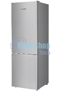 Холодильник Hyundai CC2051SL серебристый двухкамерный 129/64 л морозилка снизу, капельная система