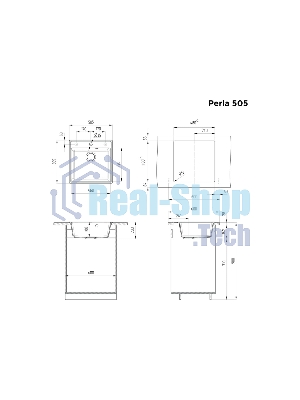 Кухонная мойка Maunfeld Perla 505 MFQS-505BG бежевый