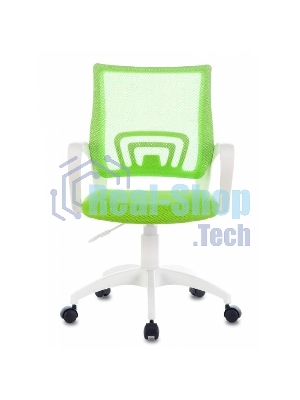Кресло Бюрократ CH-W695NLT TW-03A TW-18 салатовый, сетка/ткань, 120 кг, механизм качания