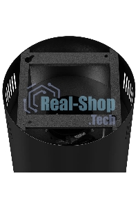 Вытяжка Kuppersberg MOTUBA B островная, ширина 39, отвод/рециркуляция, 1000м3/час, электронное сенсорное управление, таймер на отключение, 4 ступенчатая регулировка скорости, светодиодное освещение 4x3 Вт, черный