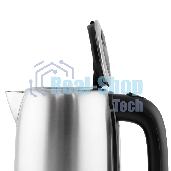 Чайник электрический BQ KT1821S черный/стальной, 2200 Вт, 1.7 л