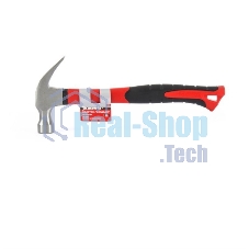 Молоток-гвоздодер Matrix ''optimal'' 450 г, фибергласовая обрезиненная рукоятка