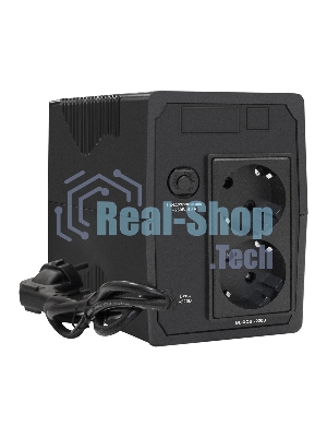 Источник бесперебойного питания ExeGate EP276528RUS Power Back BNB-650 650VA, черный, 2 евророзетки