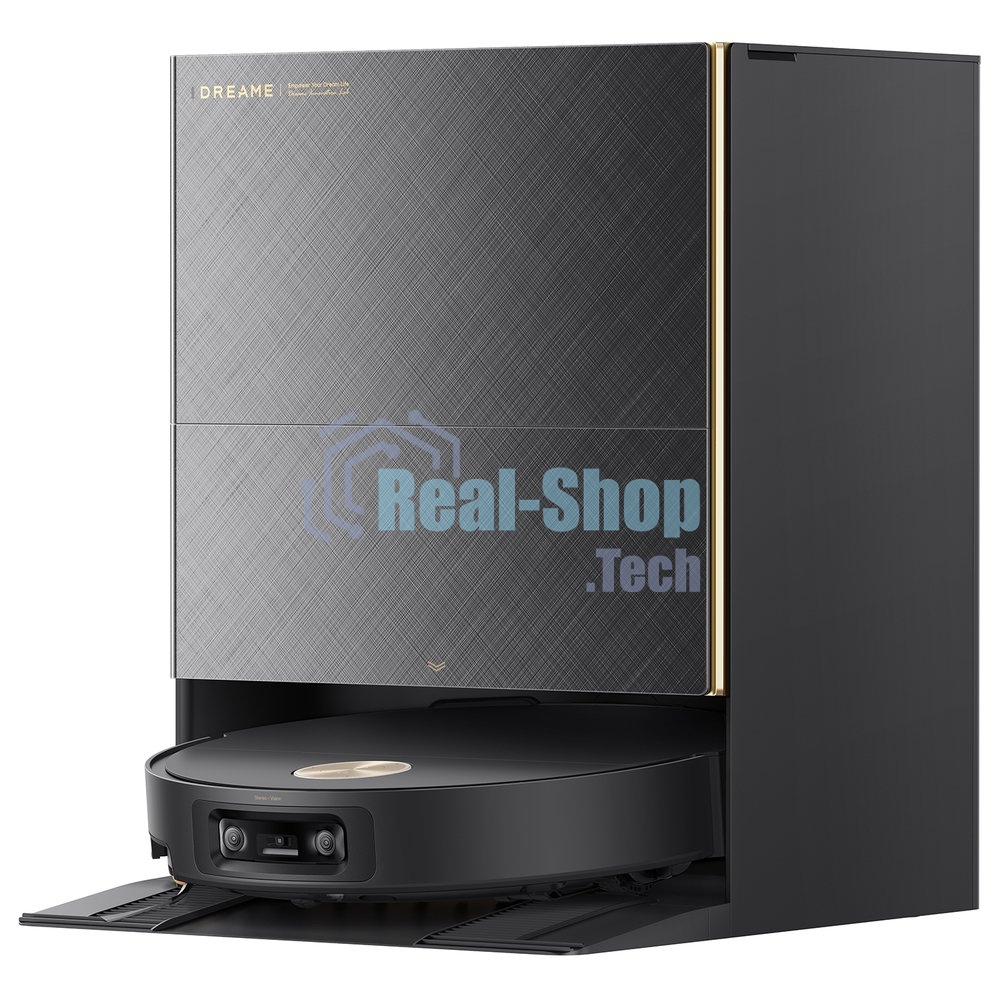 Робот-пылесос Dreame X60 Ultra Complete черный, 6400 мAч Li-Ion, уборка влажная/сухая, пылесборник контейнер 0.23 л