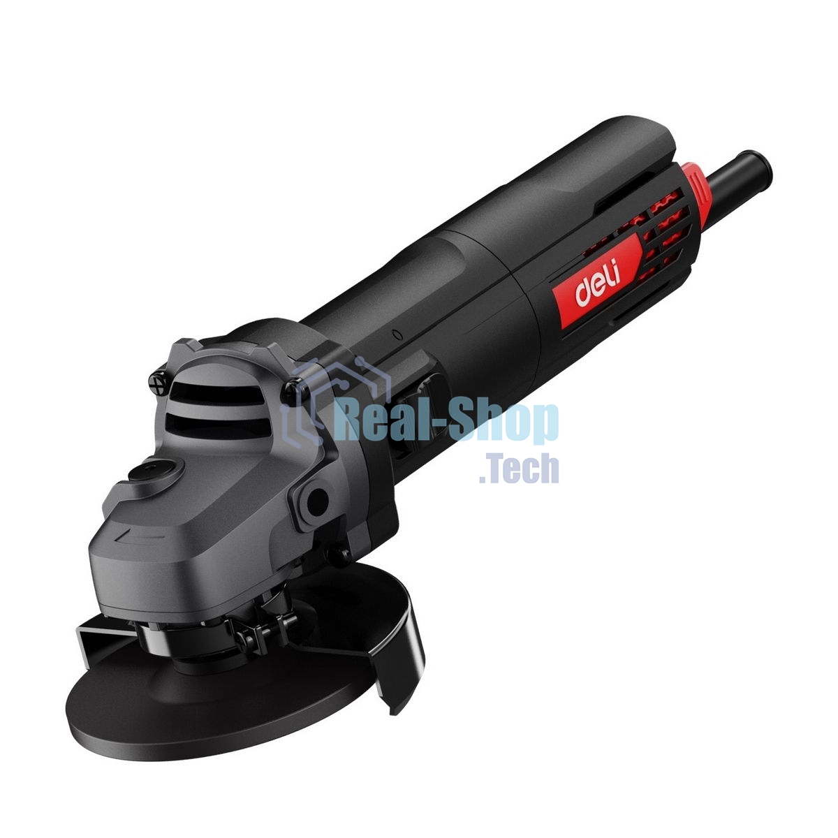 Угловая шлифовальная машина Deli DE-JM115-2E (890Вт, 115мм, 12000об/мин, картон)